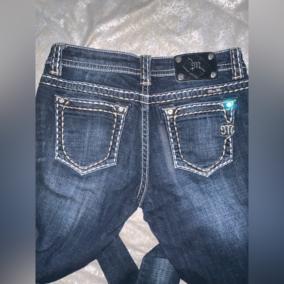 MISS ME SIGNATURE SKINNY WOMENS JEANS Sz 30 - Picture 6 of 15